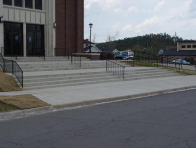 New Steps at First Baptist Church